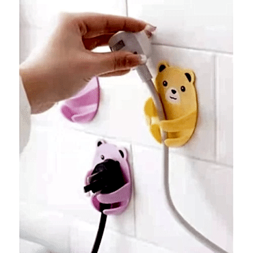 Ayıcık Desenli Sevimli Fiş Tutucu