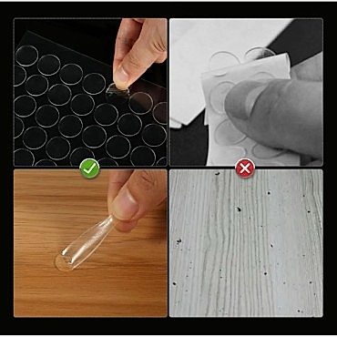 Çift Taraflı Yuvarlak Montaj Macunu 42 Adet