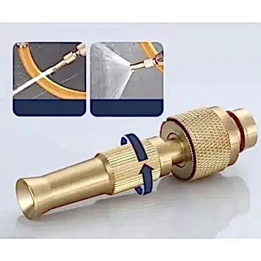 AYARLANABILIR BASINÇLI HORTUM BAŞLIĞI GOLD 