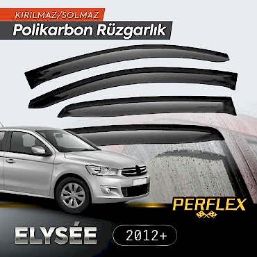 Perflex Polikarbon Kırılmaz Rüzgarlık V2 Mugen Fiat Fiorino 2007+  