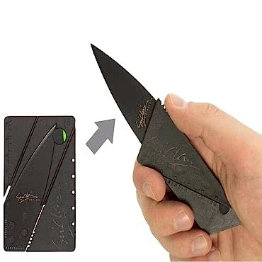 Cardsharp Kredi Kartı Şeklinde Bıçak Kutusuz