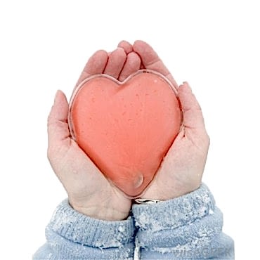 Kalp Şeklinde El Sobası