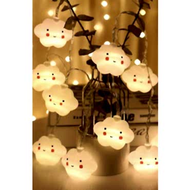 Bulut Şeklinde Led Şerit Lamba 12 Adet