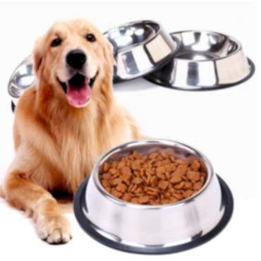 Paslanmaz Çelik Metal Mama Kabı 22 cm.