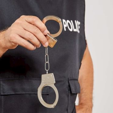 Metal Anahtarlı Oyuncak Kelepçe