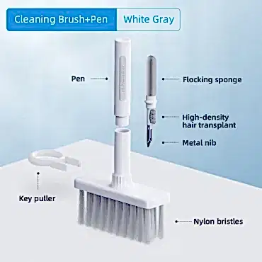 Klavye Ve Kulaklık Temizleyici Kit 5 İn 1