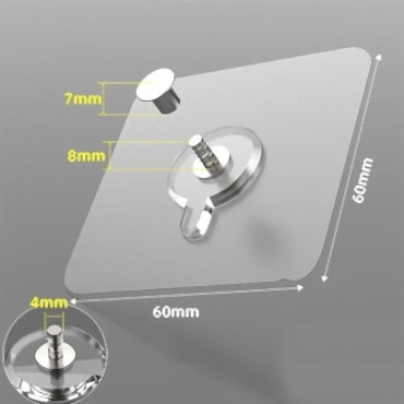 Ultra Güçlü Vantuzlu Askı