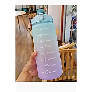Günlük Motivasyon Su Matarası 2 Litre
