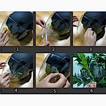 MOTOSIKLET  KASKI İÇIN YAĞMUR KAYDIRICI