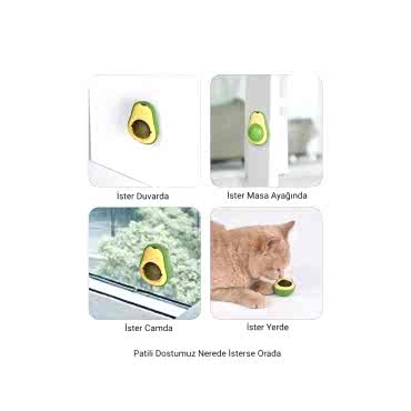 Avokado Kedi Nanesi Oyun Topu