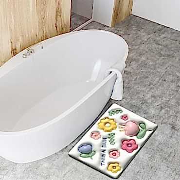 Ultra Emici 3D Banyo Paspası