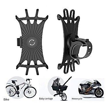 Silikon Esnek Bisiklet Telefon Tutucu