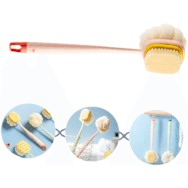 Çift Taraflı Banyo Duş Fırçası