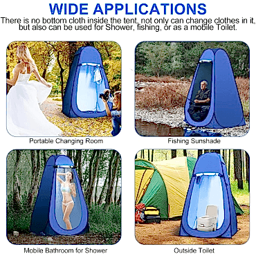 Otomatik Kamp Giyinme Çadırı