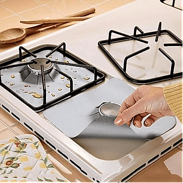 Ocak Koruyucu Alüminyum Ped Seti 5 Adet