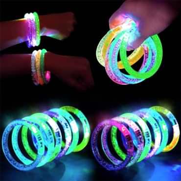 Led Işıklı Pilli Bileklik