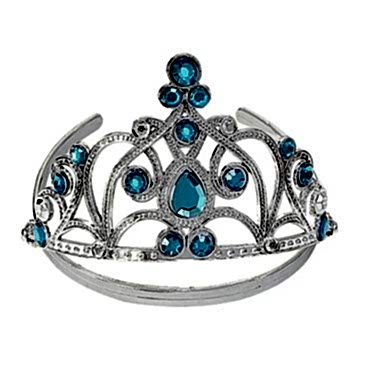 Mavi Taşlı Prenses Tacı