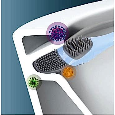 Klozet Detay Temizlik Fırçası Seti