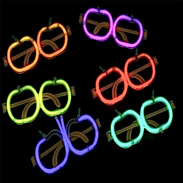 Neon Stick Elma Gözlük Seti 12 Adet