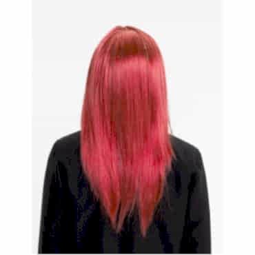 Kızıl Renk Düz Kesim Peruk