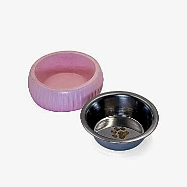 Mikopet Organik Seramik Mama Kabı Pembe