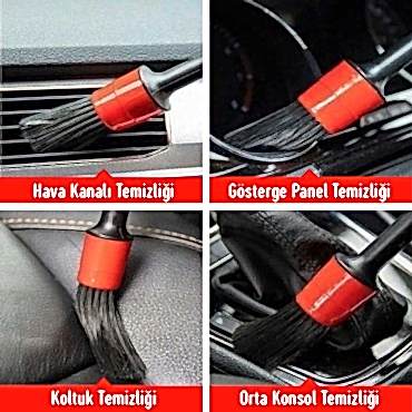 Araç Detay Temizlik Fırçası Seti