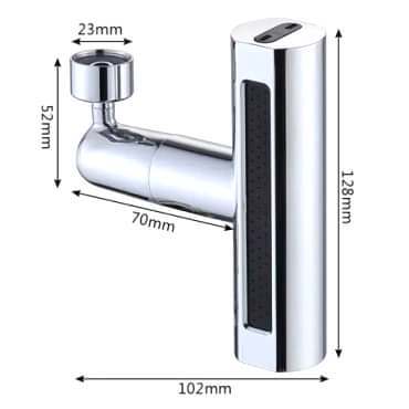 360 Derece Döner Musluk Başlığı