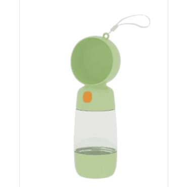 Taşınabilir Evcil Hayvan Mama Hazneli Su Matarası