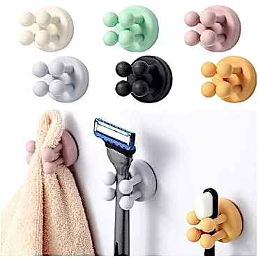 Çok Amaçlı Duvara Yapıştırılabilir Pratik Tutucu