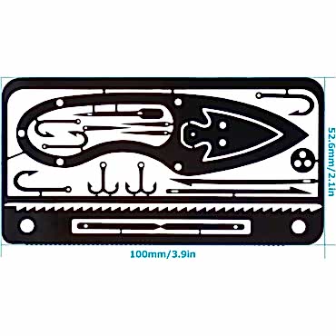 Çok Fonksiyonlu Hayatta Kalma Balıkçı Kiti