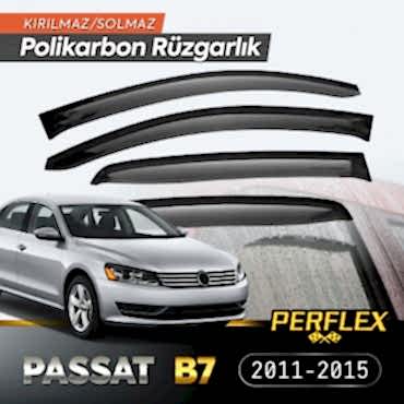 VW Passat B7 2011-2015 Cam Rüzgarlığı V2 Düz