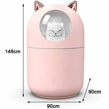 Sevimli Kedi Tasarımlı H2O Nemlendirici