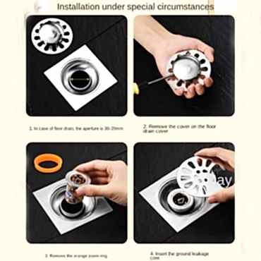 Koku ve Geri Akış Önleyici Gider Aparatı