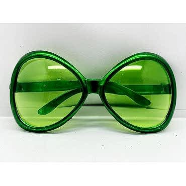 Yeşil Renk Yeşilçam Nostalji 80li Yıllar 90lı Yıllar Parti Gözlüğü  7x16 cm