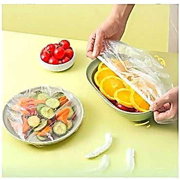 Lastikli Tencere Ve Tabak Bonesi 100 Adet (24cm)