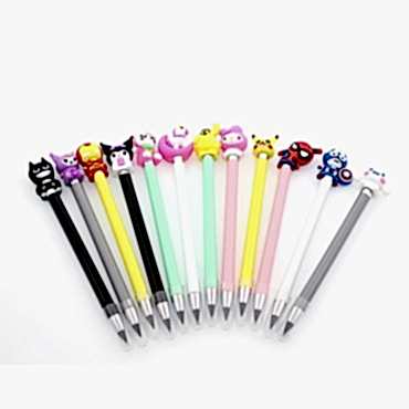 Karışık Kahraman Figürlü Kurşun Kalem 