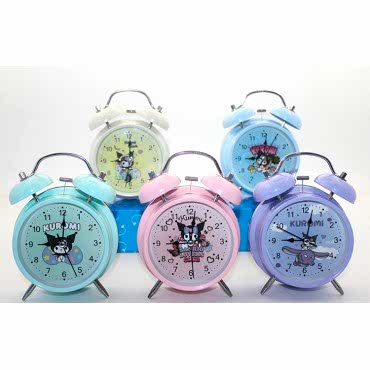 Kuromi, Hello Kitty, Mickey Mouse Masa Üstü Çalar Saat 