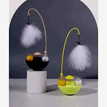 Zilli Kedi Otlu Hacıyatmaz Oyuncağı 