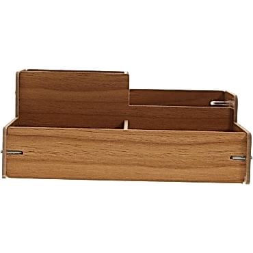 Ahşap Masa Üstü Düzenleyici Kutu 