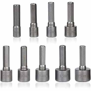9 Parça Manyetik Somun Adaptörü 