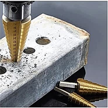 6 Parça Kademeli Matkap Ucu Seti 