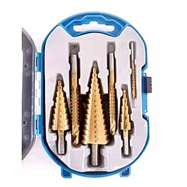 6 Parça Kademeli Matkap Ucu Seti 