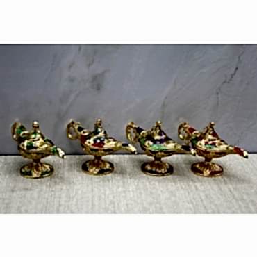 Mineli Metal Alaaddin Lambası Model 1 