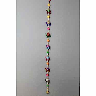 7'li Asmalı Aynalı Fil Model 2