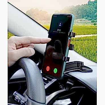 Araba Gösterge Üstüne Takılan 360 Oynar Başlıklı Telefon Tutucu