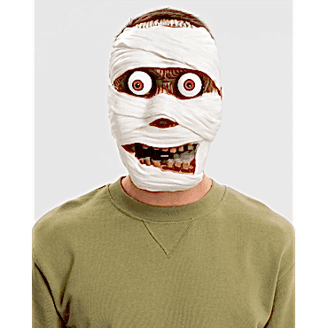 Sallanan Yaylı Oynar Gözlü Mumya Maskesi 