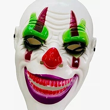 Psikopat Palyaço Temalı Joker Maskesi 