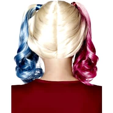 Suicide Squad Harley Quinn Kostüm Peruk