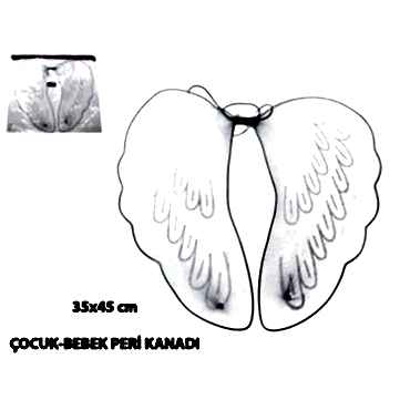 Bebek & Çocuk Boy Peri Kanadı