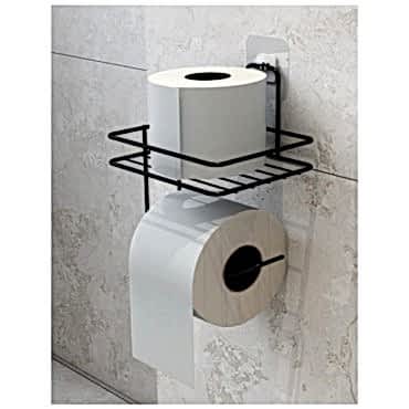 Pratik Yapışkanlı Metal Tuvalet Kağıdı Tutucu 